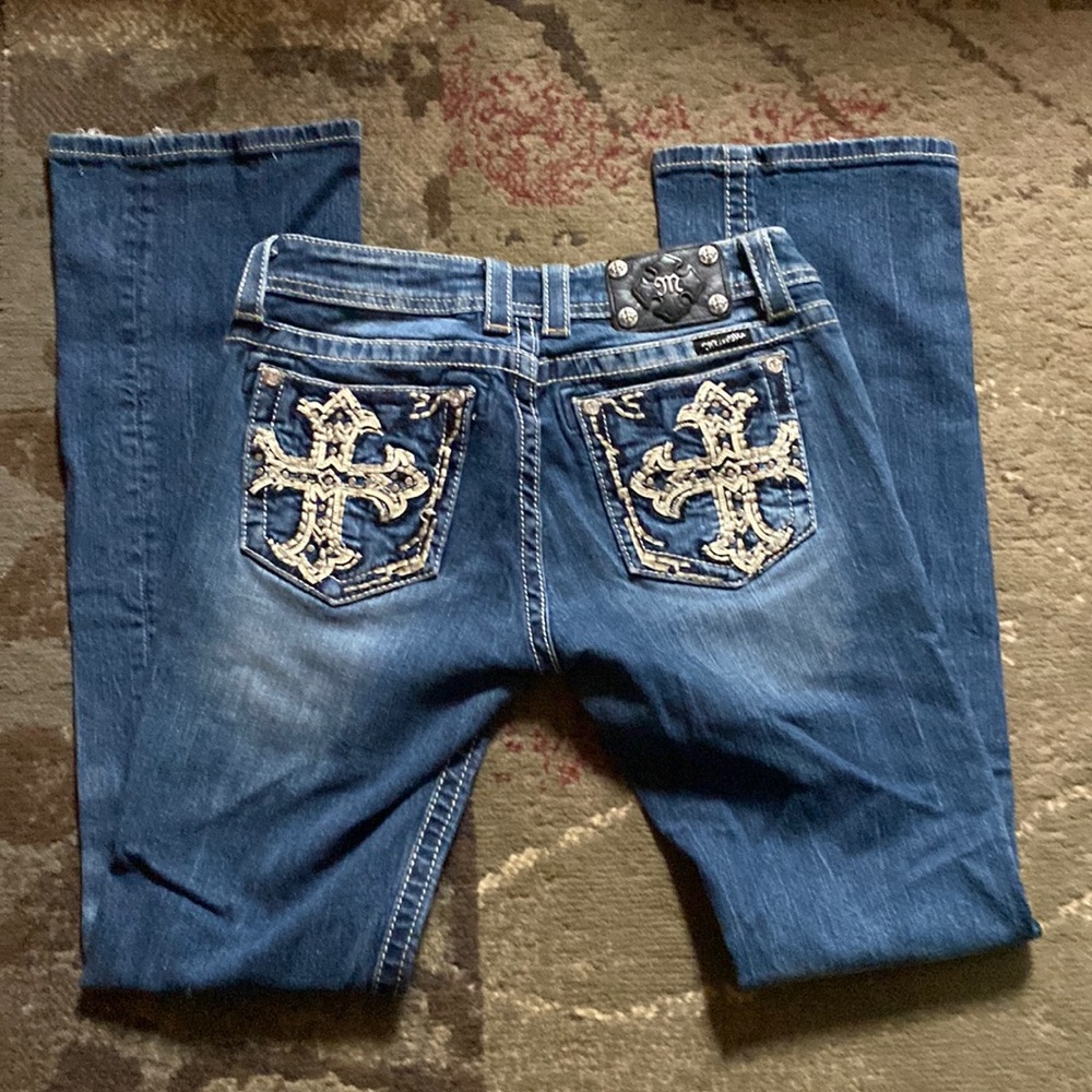 Womens Miss Me Bootcut Jeans Size 30
